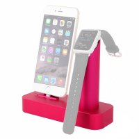  - COTEetCI Charging Cradle  iPhone / Apple Watch Pink