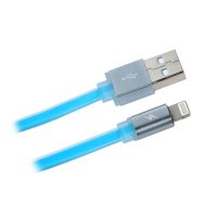   Remax Colorful Cable for iPhone 6 Blue RM-000158