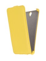   Sony Xperia C5 Ultra Activ Flip Leather Yellow 51283