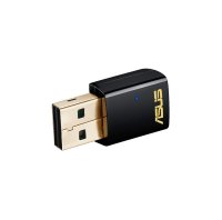 Wi-Fi  ASUS USB-AC51 Dual Band Wireless USB Adapter, 802.11ac (433 Mbps)