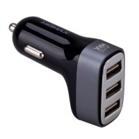   MOMAX Polar Light Series 4.4A 3 USB UC5 Black