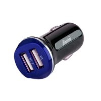   Brera CAU2-3A 2xUSB Black-Blue 35970