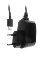 Зарядное устройство Zaryadka 8-pin для iPad Air/Mini/ iPhone 5/5S/5C/6/6 Plus/6S 2100 mA Black сетев