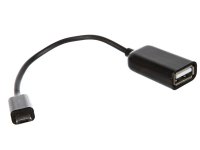   Continent USB - micro USB Black OTG-1020BK