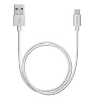   Deppa USB - micro USB 1.2m Silver 72190