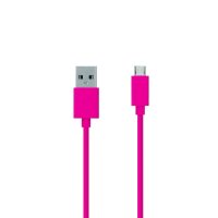   ZAKKA Fabric USB 2.0 - Micro USB 1m ONN2-L6PI-001 Pink