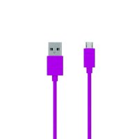   ZAKKA Fabric USB 2.0 - Micro USB 1m ONN2-L6PL-001 Purple