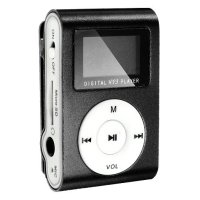   Perfeo VI-M001-Display Music Clip Titanium Display Black