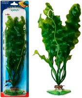 Растение для аквариума ПеннПлакс Флорал Спайк с грузом зеленое 34 см