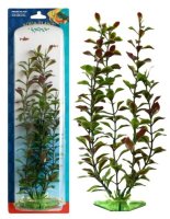 Растение для аквариума ПеннПлакс Рэд Блуминг Людвигия с грузом 18 см