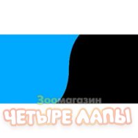 Фон для аквариума Аква Лого голубой/черный двухсторонний 60 смх 15 м