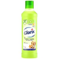 Средство для мытья пола Glorix Цветущая яблоня и ландыш 1 литр