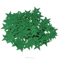 Пайетки Астра "Звездочки", цвет: зеленый (4), 20 мм, 10 г. 7700477_4
