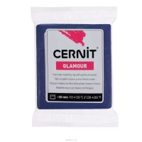 Пластика Cernit "Glamour", перламутровая, цвет: синий, 56-62 г