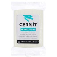 Пластика Cernit "Translucent", прозрачная, цвет: ночное сияние, 56 г