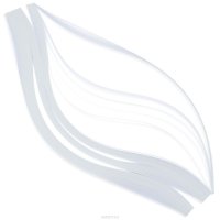 Бумага для квиллинга "АртНева", цвет: белый, ширина 5 мм, 250 листов