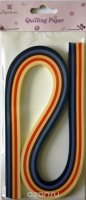Бумага для квиллинга Рукоделие "Ассорти-2", ширина 0,3 см, длина 54 см, 6 цветов, 120 шт