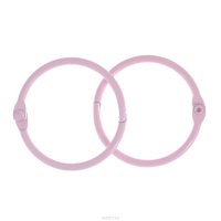 Кольца для скрап-альбома "ScrapBerry"s", цвет: розовый, диаметр 40 мм, 2 шт