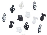   Buttons Galore & More "Music Notes", 12 