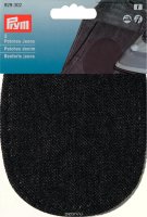 Заплатки термоклеевые "Prym", джинсовые, цвет: черный, 2 шт