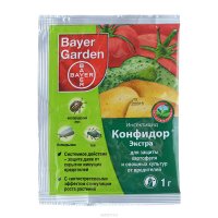 Инсектицид Bayer Garden "Конфидор Экстра", для защиты картофеля и овощных культур от вредителей, 1 г