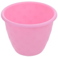 Горшок для цветов Алеана "Верона", цвет: розовый, 13 см х 10 см