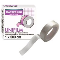 Пластырь в катушке Master Uni 1 х 500 см, полимерная