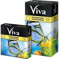 Презерватив VIVA ультратонкие 3 шт/уп.