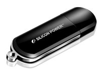 Внешний накопитель 16GB USB Drive (USB 2.0) Silicon Power LuxMini 322 Black (SP016GBUF2322V1K)