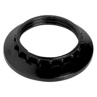 Кольцо крепежное для патрона Е 27 цвет черный