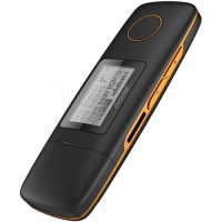 MP3-плеер Digma Cyber U3 4 Гб, черный с оранжевым