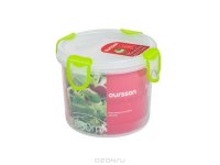 Кухонный контейнер Oursson CP0700R/TE пластик (Прозрачный с зеленым)