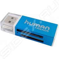   USB 2.0 Card reader CBR/Human Friends Speed Rate, All-in-one, , T-flash,