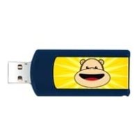 - Integral USB 2.0 Mi-Drive Fun Flash Drive 4GB