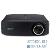  Acer P7605 WUXGA/DLP/3D/2D-)3D/5000 Lm/100001/4500 Hrs/HDMIx3/USB-Ax2/USB mini-B/LAN/Lens S