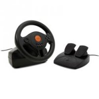    PC Canyon CNG-GW5 Wired Steering Wheel, Black, Retail
