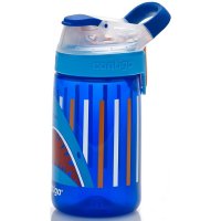 Детская бутылка для воды Contigo Gizmo Sip голубой, 420 мл