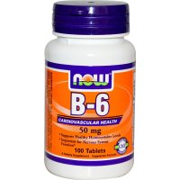    NOW FOODS NOW B-6  -6  , 100 