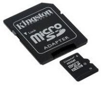   Kingston Micro Secure Digital Class 4 16gb + Adapter