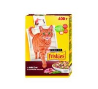 Корм с мясом и полезными овощами для кошек Friskies, 400 г