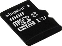   16Gb microSDHC Kingston (SDC10G2/16GBSP), Class 10, UHS-I, U1,  , RTL