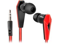 Наушники Defender Trendy-704 для MP3, красны&черный, 1,1 м