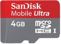   Sandisk microSDHC 4Gb 30 / (SDSDQY-004G-U46A)  