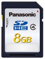   SD 8Gb Panasonic (RP-SDLB08GD0) SDHC Class 4