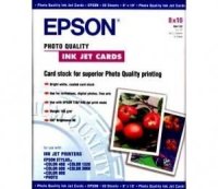  Epson Photo Quality Ink Jet Card 10x8(30) C13S041122