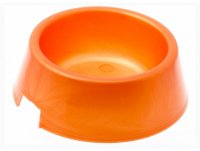 Миска для собак Зооник оранжевый металлик, 0.5 л