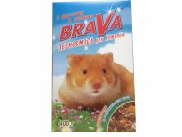 Корм для хомяков Brava с фруктами, 400 г