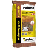 Клей для камня и керамогранита Weber Vetonit Stone Fix (25 кг)