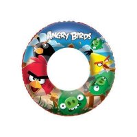 Надувной круг Bestway 96102 Angry Birds для плавания 56 см