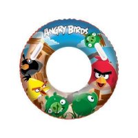 Надувной круг Bestway 96103 Angry Birds для плавания 91 см кор.